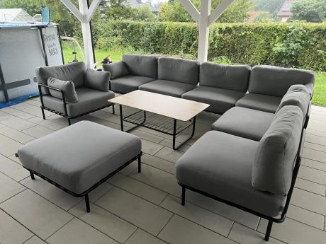 Meble modułowe metalowe 8 elementów Salve 6 Comfort