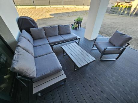 Pokrowiec na meble ogrodowe ze ściągaczem 300x250x80cm