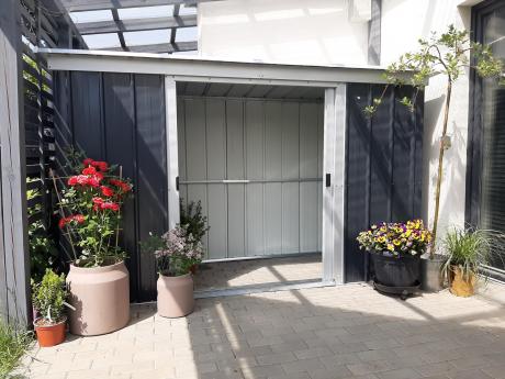 Szopa ogrodowa metalowa Yardmaster 104 APZ Anthracite (~3,5m2)