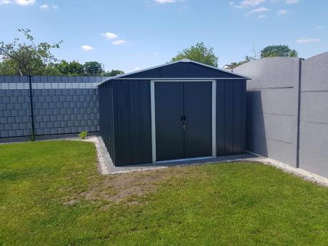Yardmaster 1013 AEYZ Schowek ogrodowy na rowery 3x4 Anthracite (12m2)