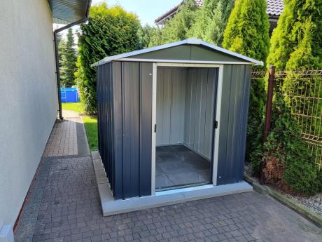 Yardmaster 67 AEYZ domek na narzędzia metalowy 2x2 Anthracite (4,4m2)