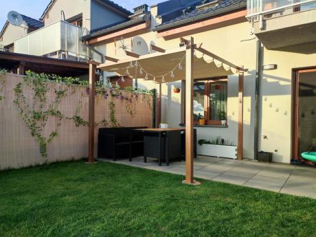 Zadaszenie na taras 3x3m Pergola Kirn 2.0 - Cream Wood