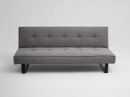 Szara sofa Sleek pikowana nowoczesna 179 cm