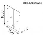 Drzwi szklane Svenbox HS23 wymiary