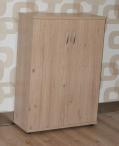 Szafa z drzwiami drewnianymii MBr S-1-dd 110cm