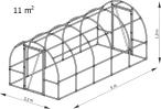Tunel foliowy 5m * 2,2m