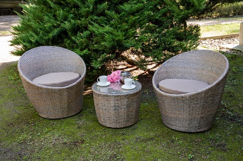 Zestaw mebli technorattan Modico