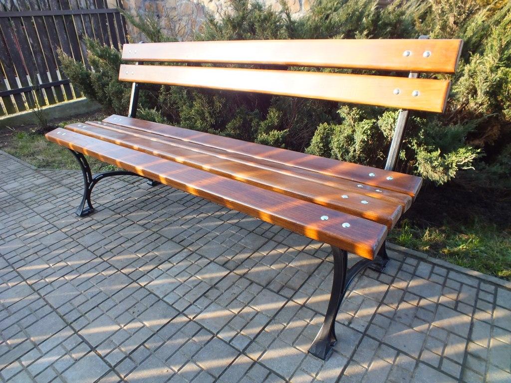 ławka ogrodowa drewniana 150 cm