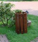 Kosz na śmieci parkowy