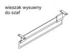 Wieszak wysuwny do szaf Svenbox S86Si wymiary