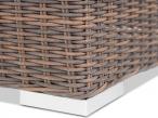 Stolik z technorattanu LIGURITO 70x70 Brown Elite