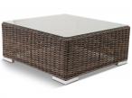 Stolik z technorattanu LIGURITO 70x70 Brown Elite