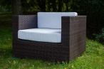 Fotel ogrodowy z technorattanu do mebli Bello Giardino