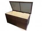Skrzynia ogrodowa technorattan NILAMITO 160 Brown