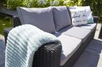 Sofa ogrodowa trzyosobowa California Grafit