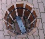 Wnętrze kosza na śmieci