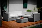 ALTRO - meble technorattanowe szare