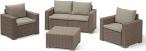 Meble ogrodowe California 2 Seater - Cappuccino