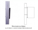 Kosz metalowy siatkowy na śmieci KB 2