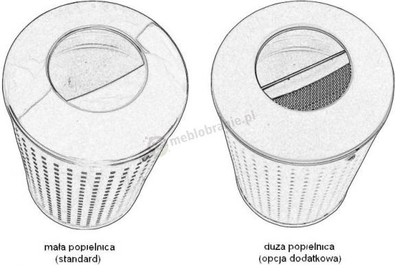 Kosz KC 1 popielnica