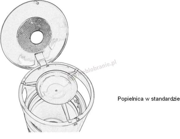 Kosz KC 6 popielnica