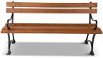 Ławka ogrodowa z podłokietnikami 180cm