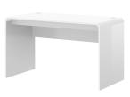 Białe biurko pod komputer Murano 130 White&White
