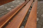 Meble żeliwne ogrodowe Restor 80cm siedzisko