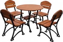 Żeliwne meble ogrodowe Restor Deluxe 100cm