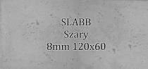 Beton architektoniczny - SLABB Szary 8mm 120x60cm