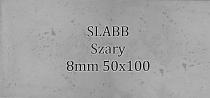 Beton architektoniczny - SLABB Szary 8mm 50x100cm