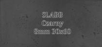 Beton architektoniczny - SLABB Czarny 8mm 30x60cm