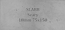 Beton architektoniczny - SLABB Szary 18mm 75x150cm