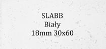 Beton architektoniczny - SLABB Biały 18mm 30x60cm