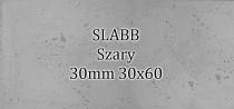 Beton architektoniczny - SLABB Szary 30mm 30x60cm