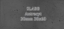 Beton architektoniczny - SLABB Antracyt 30mm 30x60cm