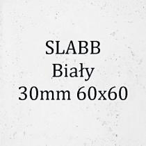 Beton architektoniczny - SLABB Biały 30mm 60x60cm