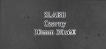 Beton architektoniczny - SLABB Czarny 30mm 30x60cm