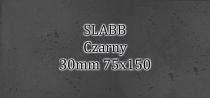Beton architektoniczny - SLABB Czarny 30mm 75x150cm