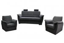 Sofa rozkładana z funkcją spania Diana + 2 fotele - Kinas Meble
