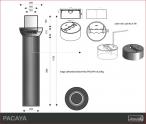 Biokominek zewnętrzny Kami - biolampa Pacaya