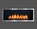Biokominek Kami - Pele Inox 1577 x 477 x 200