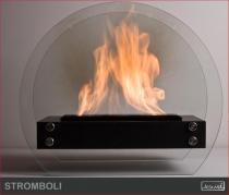 Biokominek wolnostojący Kami - Stromboli 60 czarny