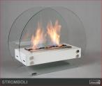 Biokominek wolnostojący Kami - Stromboli 60 biały