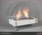 Biokominek wolnostojący Kami - Stromboli 60 biały