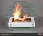 Biokominek wolnostojący Kami - Stromboli 60 biały