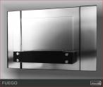 Biokominek ścienny Kami - Fuego Inox Satin