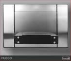 Biokominek ścienny Kami - Fuego Inox Satin