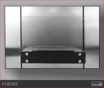 Biokominek ścienny Kami - Fuego Inox Satin