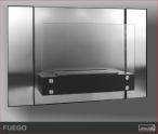 Biokominek ścienny Kami - Fuego Inox Satin